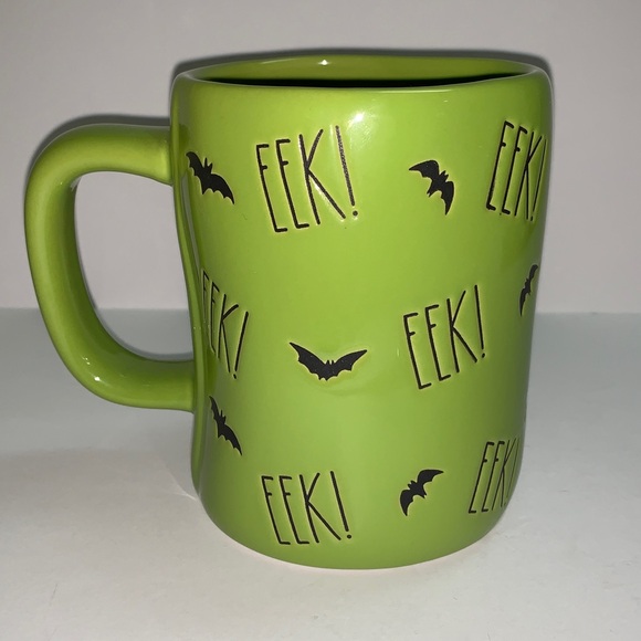 Rae Dunn Green Eek! Mug - Picture 2 of 10